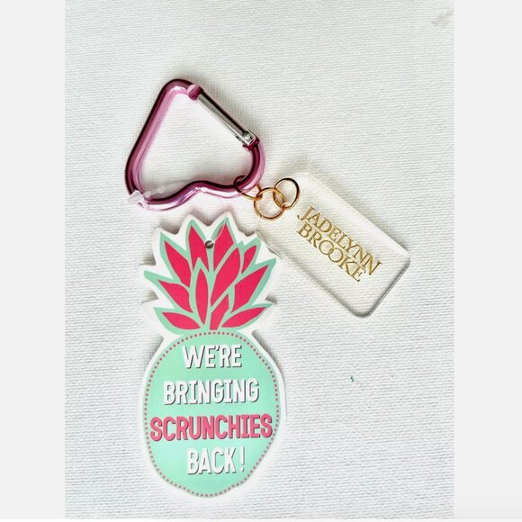 NWT! NEW! 4 JADELYNN BROOKE 3 HAPPY HOOLIGANS SCRUNCHIES PACK RAINBOW HAIR TIES - Picture 10 of 11